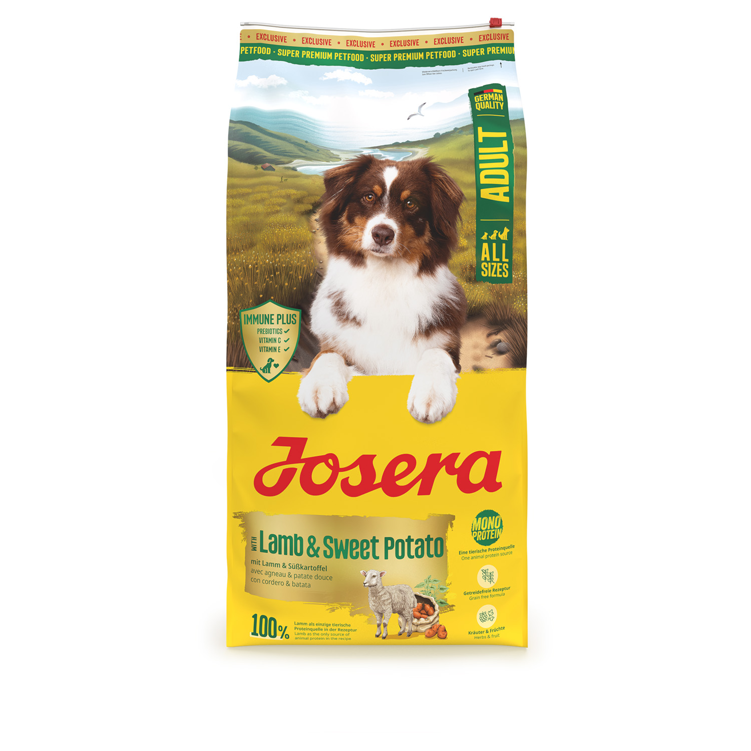 Josera Cordero y Batata